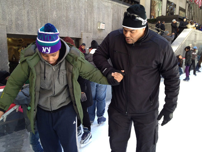 HeartShare – Youth Mentor Program visit to The Rink at Rockefeller Center