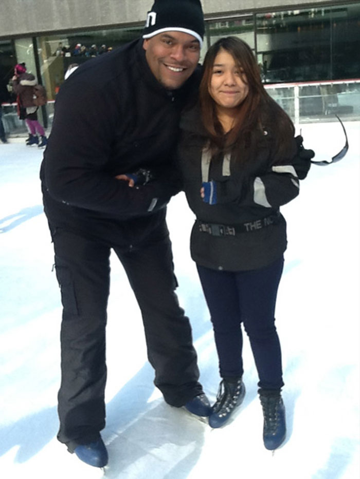 HeartShare – Youth Mentor Program visit to The Rink at Rockefeller Center